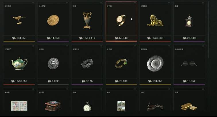 暗区突围PC开服物品价格一览，告诉你什么最值钱？