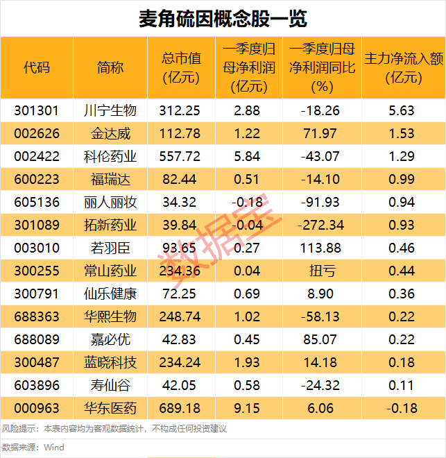 A股新风口，主力大手笔杀入，最全名单来了